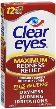 frynser handicappet Mathis Clear Eyes Maximum Redness Relief Eye Drops - 0.5 OZ - Union Pharmacy