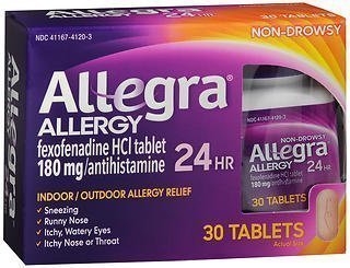 allegra d non drowsy side effects