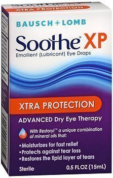 Bausch + Lomb Soothe XP Xtra Protection Advanced Dye Eye Therapy