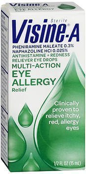 Visine-A Eye Multi-Action Eye Allergy Relief Drops - 0.5 OZ - Union Pharmacy